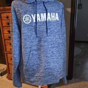 Yamaha Heathered Blue Men's Hoodie
